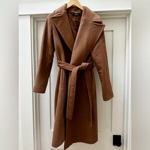 Lauren Ralph Lauren wool blend wrap coat